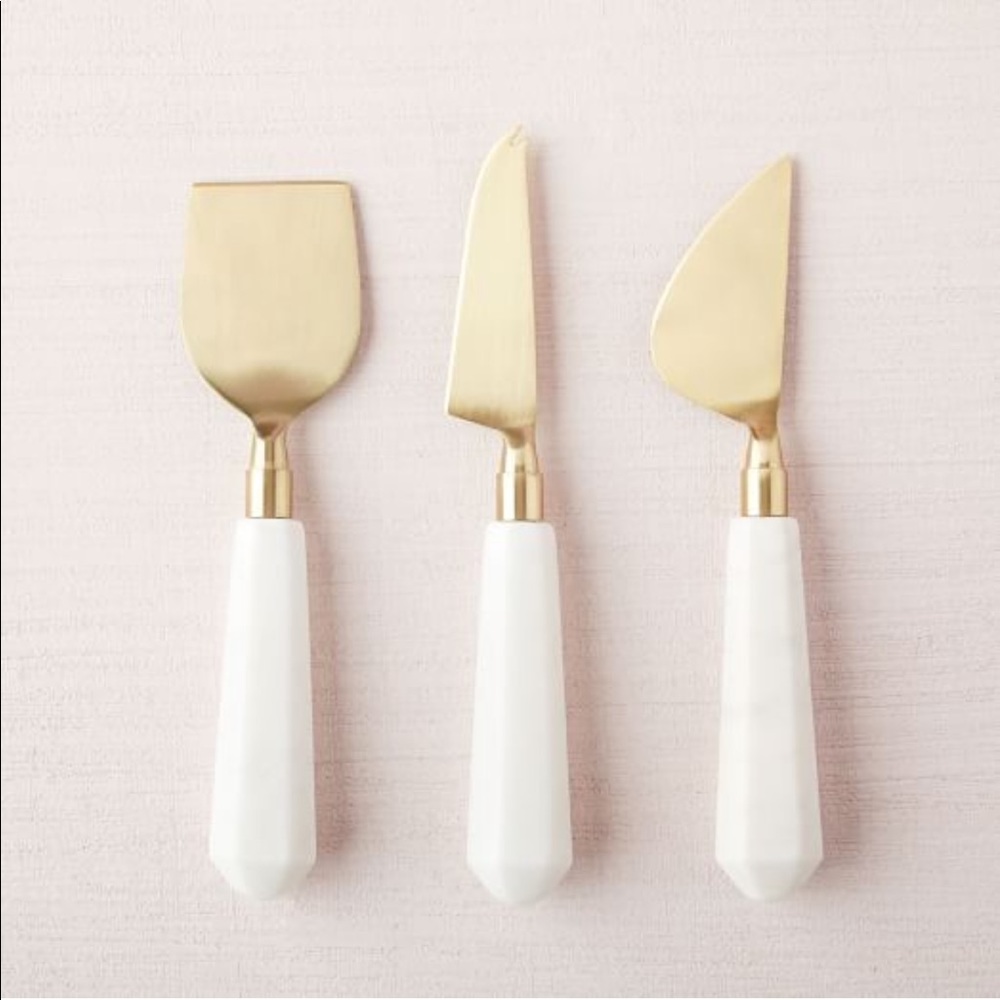West Elm cheese knives